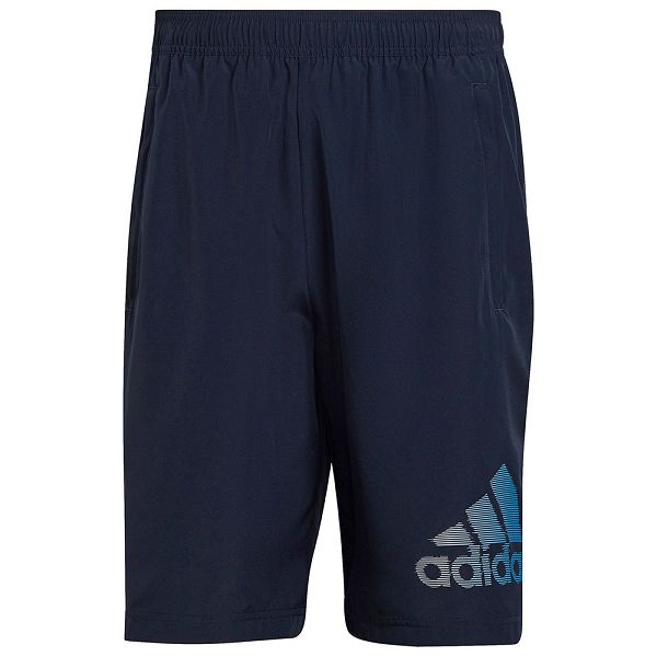 Blue Men's Adidas Designed 2 Move Logo Shorts Pants | 7190324-YF