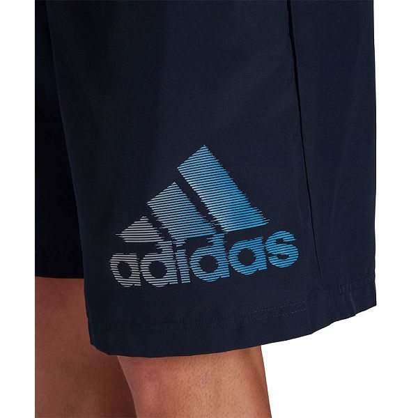 Blue Men's Adidas Designed 2 Move Logo Shorts Pants | 7190324-YF