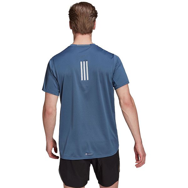 Blue Men's Adidas Designed 4 Short Sleeve T Shirts | 1425867-HB