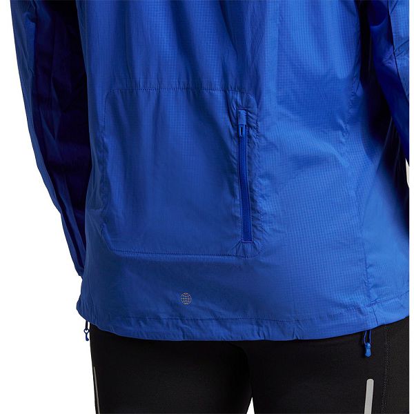 Blue Men's Adidas Marathon Jackets | 1984067-AM