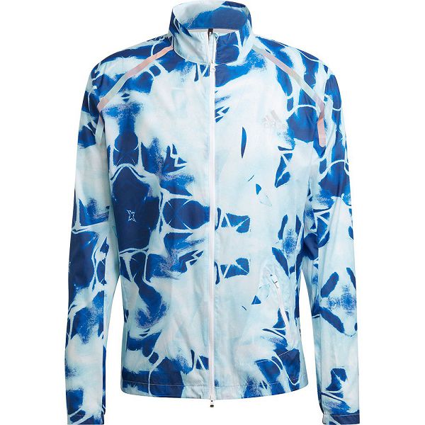 Blue Men's Adidas Marathon Translucent Jackets | 6231790-QB