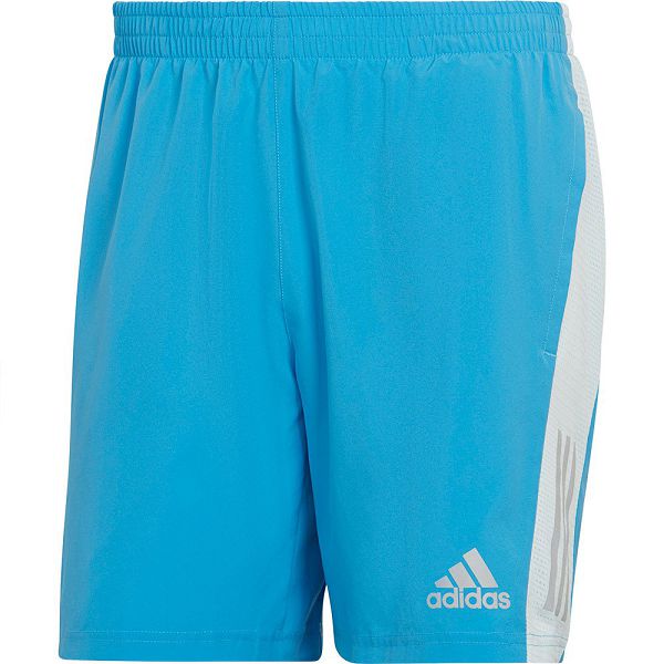 Blue Men's Adidas OWN The Run 5´´ Shorts Pants | 2871569-ZW