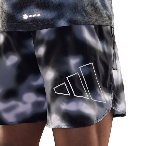 Blue Men's Adidas Run Icons Shorts Pants | 7481903-WX