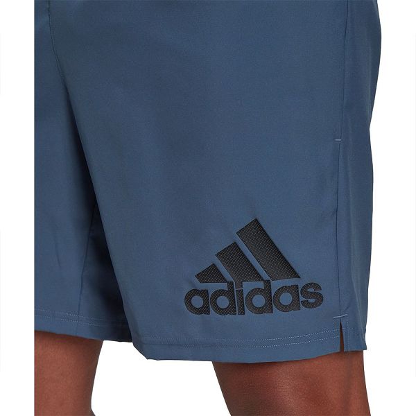 Blue Men's Adidas Run It 7´´ Shorts Pants | 3581742-QD