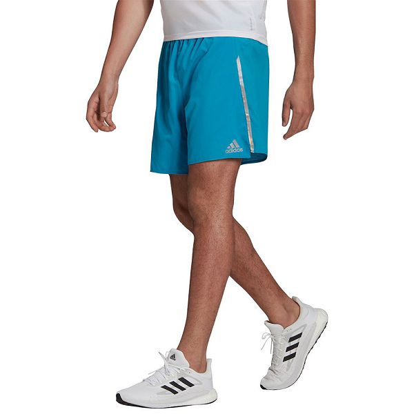 Blue Men\'s Adidas Saturday 5´´ Shorts Pants | 7941258-RM