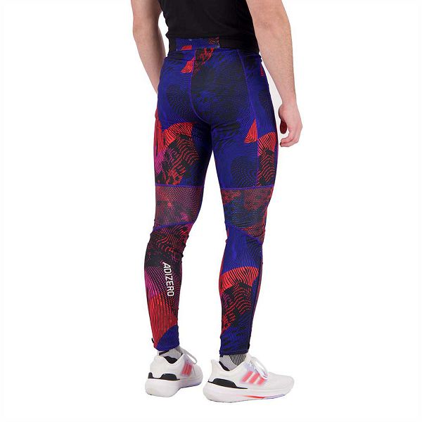 Blue Men's Adidas Saturday Leggings | 1948726-PF