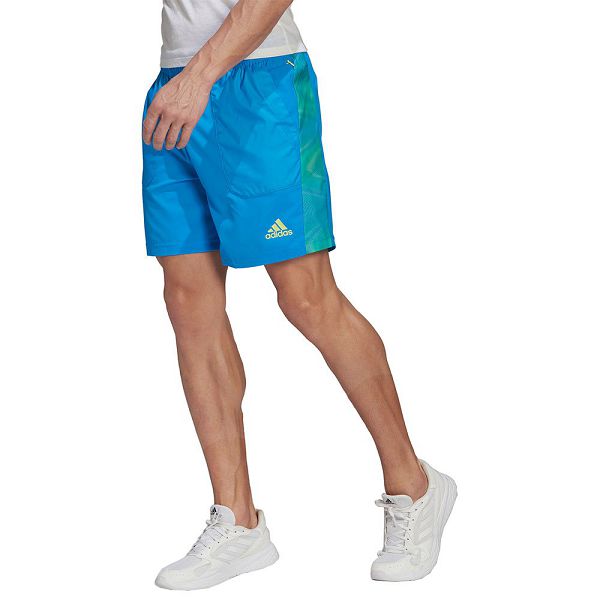 Blue Men's Adidas Season Shorts Pants | 5608723-LD