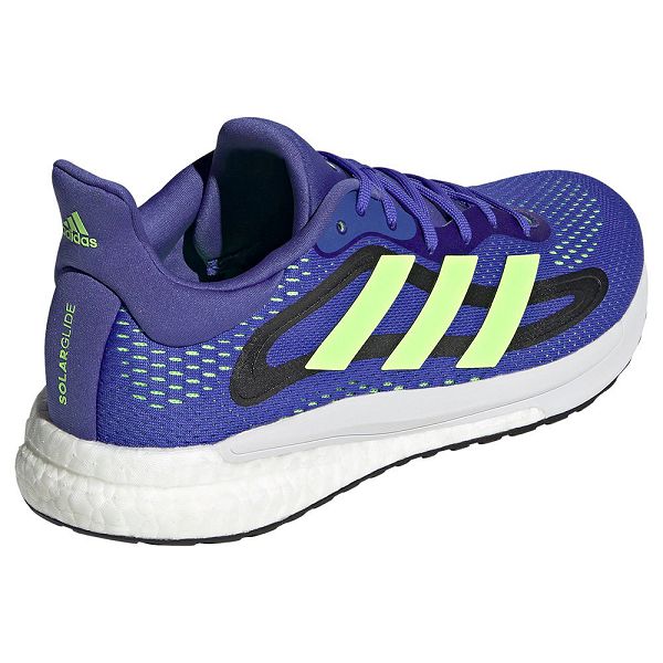 Blue Men's Adidas Solar Glide 4 Running Shoes | 3651092-BC