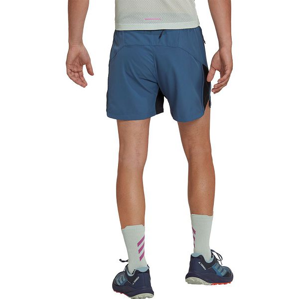 Blue Men's Adidas Terrex 5´´ Shorts Pants | 0438792-NE