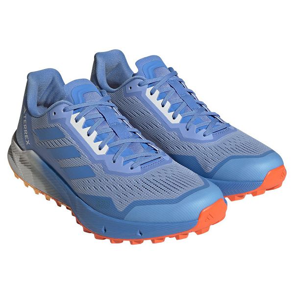 Blue Men's Adidas Terrex Agravic Flow 2 Trail Running Shoes | 2650487-JP