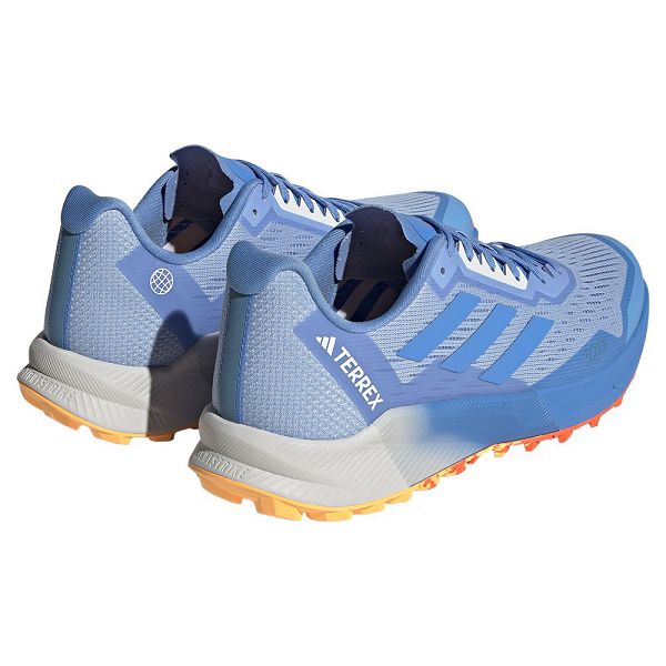 Blue Men's Adidas Terrex Agravic Flow 2 Trail Running Shoes | 2650487-JP