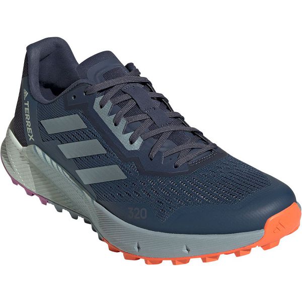 Blue Men's Adidas Terrex Agravic Flow 2 Trail Running Shoes | 3104596-TW