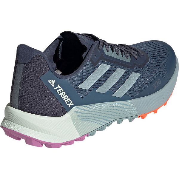 Blue Men's Adidas Terrex Agravic Flow 2 Trail Running Shoes | 3104596-TW