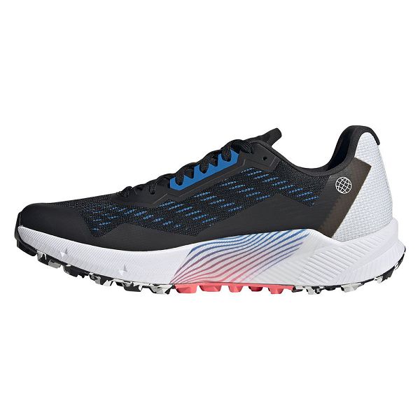 Blue Men's Adidas Terrex Agravic Flow 2 Trail Running Shoes | 5036879-LD