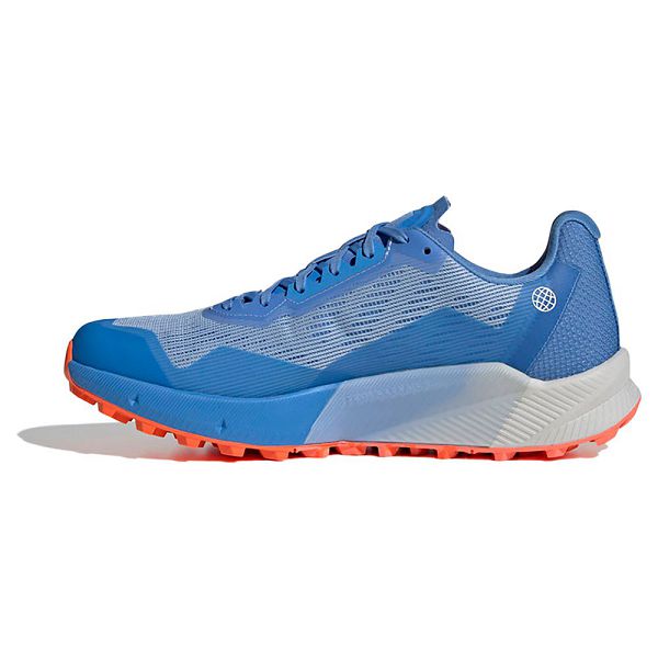 Blue Men's Adidas Terrex Agravic Flow 2 Goretex Trail Running Shoes | 7460358-EC