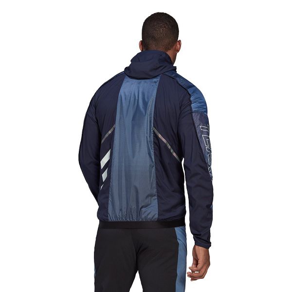 Blue Men's Adidas Terrex Agravic Weave Pro Octa Insulatedulation Breaker Jackets | 3162807-EM