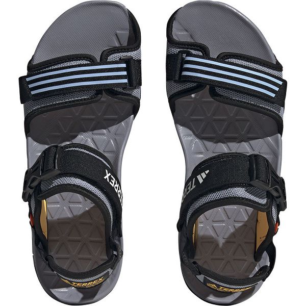 Blue Men's Adidas Terrex Cyprex Ultra DLX Sandals | 2605184-RT