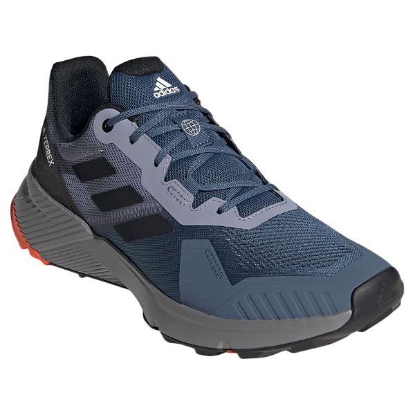 Blue Men's Adidas Terrex Soulstride Trail Running Shoes | 0817356-PX