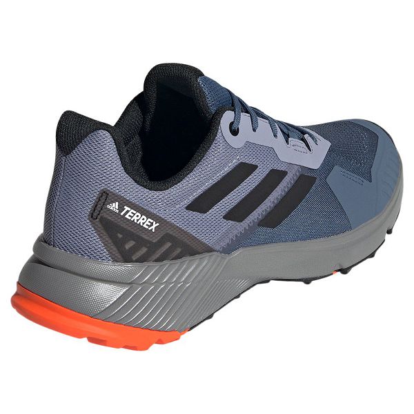 Blue Men's Adidas Terrex Soulstride Trail Running Shoes | 0817356-PX