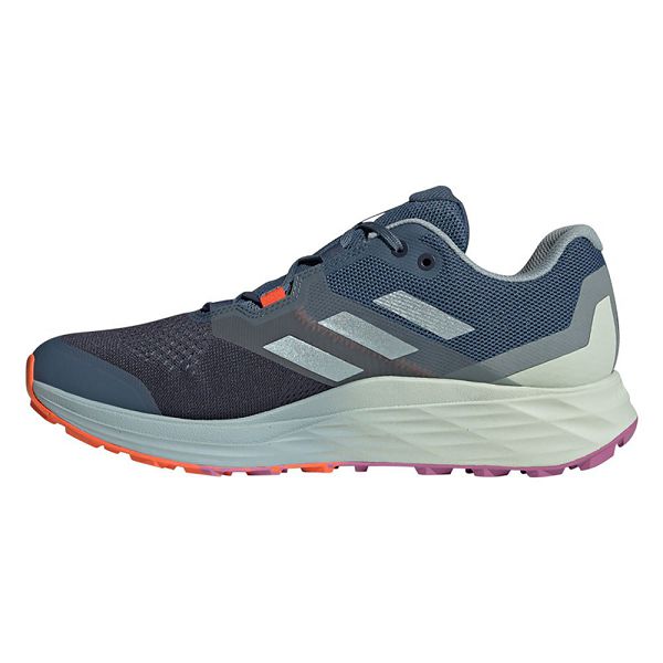 Blue Men's Adidas Terrex Two Flow Trail Running Shoes | 0245986-NV