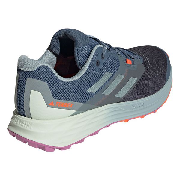 Blue Men's Adidas Terrex Two Flow Trail Running Shoes | 0245986-NV