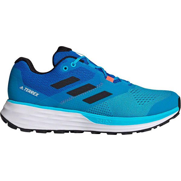 Blue Men\'s Adidas Terrex Two Flow Trail Running Shoes | 1682059-YD