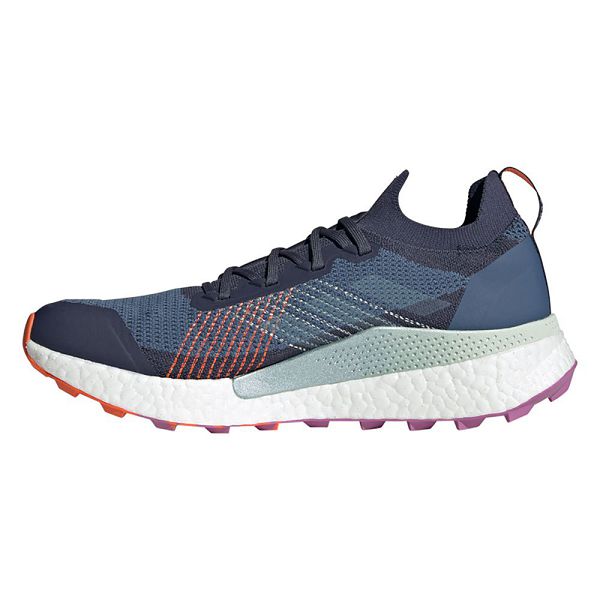 Blue Men's Adidas Terrex Two Ultra Primeblue Trail Running Shoes | 1263950-OV