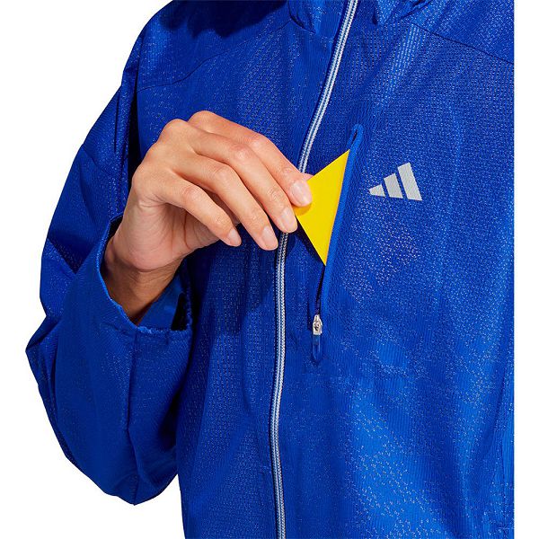 Blue Women's Adidas Adizero Jackets | 3954621-IM