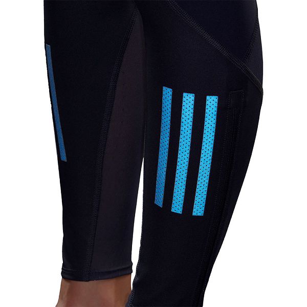 Blue Women's Adidas Adizero Leggings | 3915246-NO