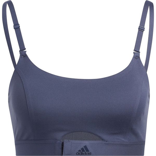 Blue Women's Adidas Aero Impact L Sports Bra | 4517390-TQ