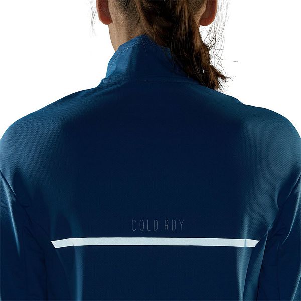 Blue Women's Adidas C.R Cover Up Sweatshirts | 0596174-VA