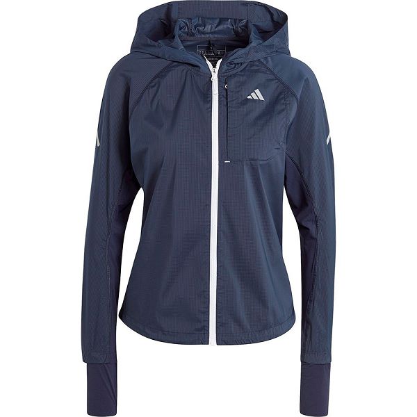 Blue Women's Adidas Fast Jackets | 2430195-GR