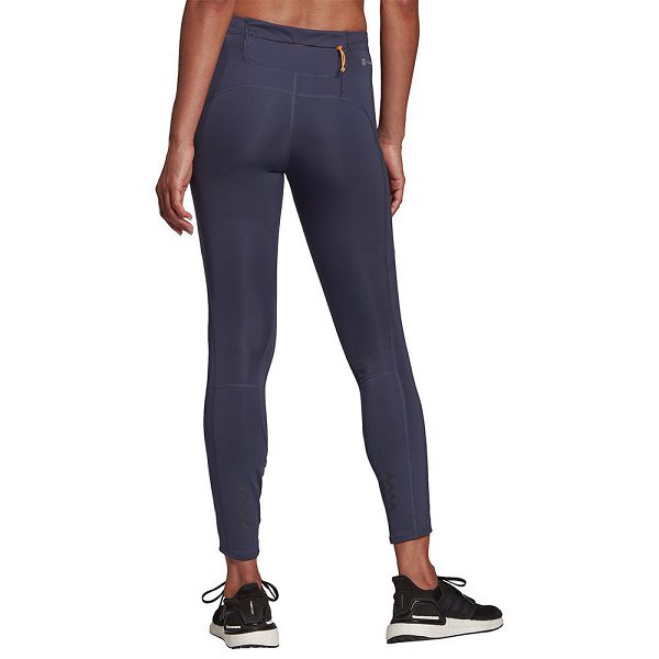 Blue Women's Adidas Fastimp 7/8 Leggings | 0346752-ON