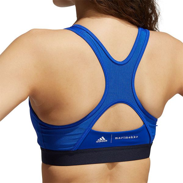 Blue Women's Adidas Marimekko BT Top Sports Bra | 2593708-DG