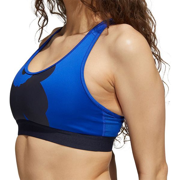 Blue Women's Adidas Marimekko BT Top Sports Bra | 2593708-DG