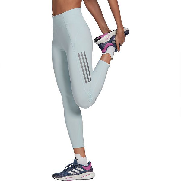 Blue Women\'s Adidas Own The Run 7/8 Leggings | 0623189-ZT