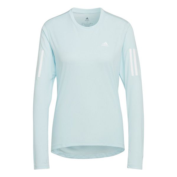 Blue Women's Adidas Own The Run Long Sleeve T Shirts | 0786534-PN