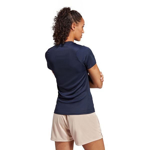 Blue Women's Adidas Prly Lwc Short Sleeve T Shirts | 9584320-MQ