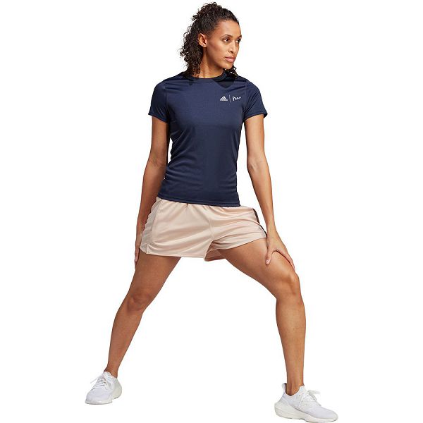 Blue Women's Adidas Prly Lwc Short Sleeve T Shirts | 9584320-MQ