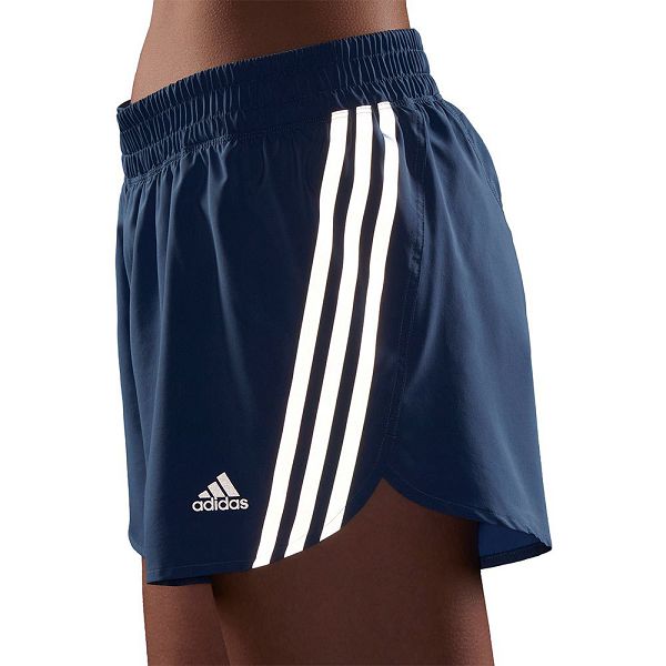 Blue Women's Adidas RI 3 Stripes 4´´ Shorts Pants | 4683702-IP