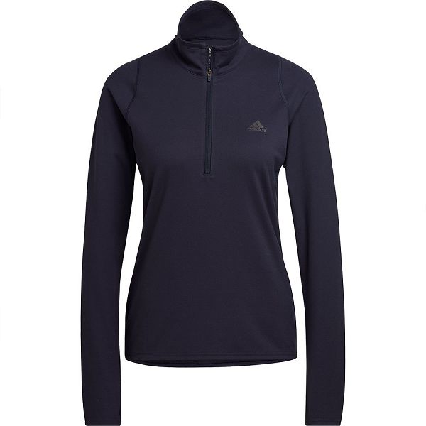 Blue Women's Adidas Run Fast Long Sweatshirts | 0874259-AE