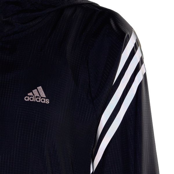 Blue Women's Adidas Run Icons 3 Stripes Running Breaker Jackets | 7814530-VJ