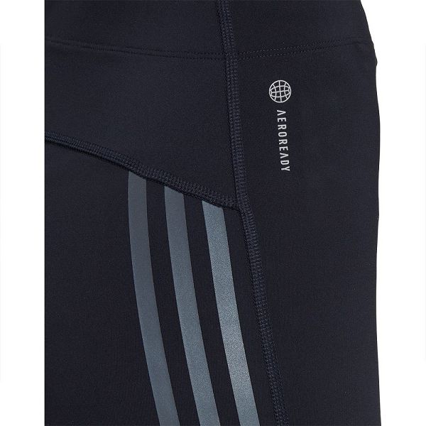 Blue Women's Adidas Run Icons Short Leggings | 5302897-RJ