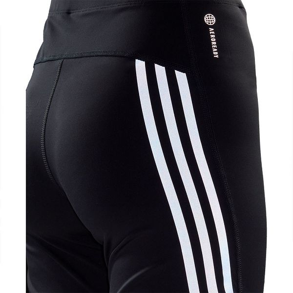 Blue Women's Adidas Run Icons Short Leggings | 5302897-RJ