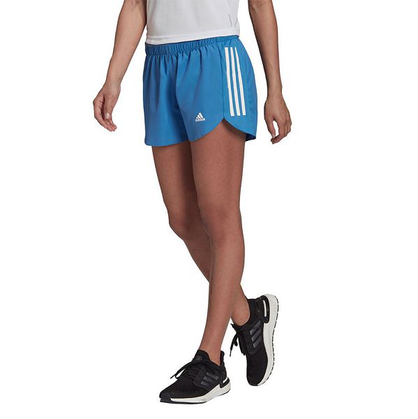 Blue Women\'s Adidas Run It 4´´ Shorts Pants | 7684092-KQ