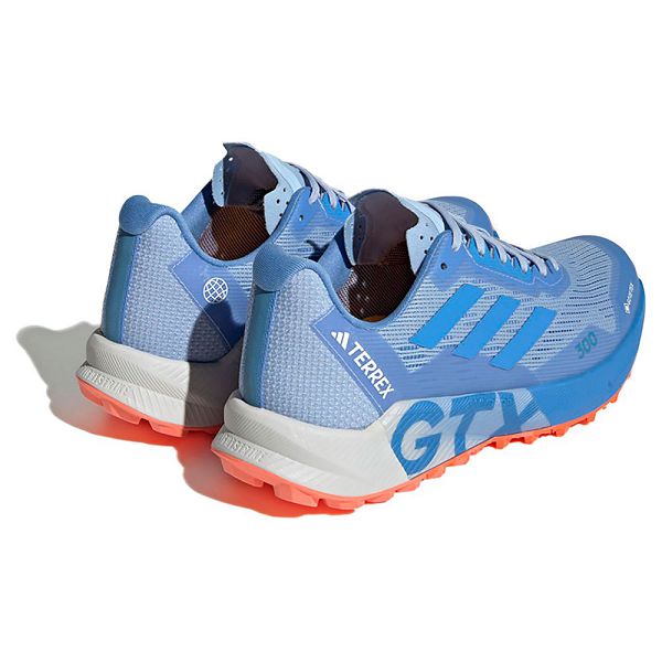 Blue Women's Adidas Terrex Agravic Flow 2 Goretex Trail Running Shoes | 7062849-OH