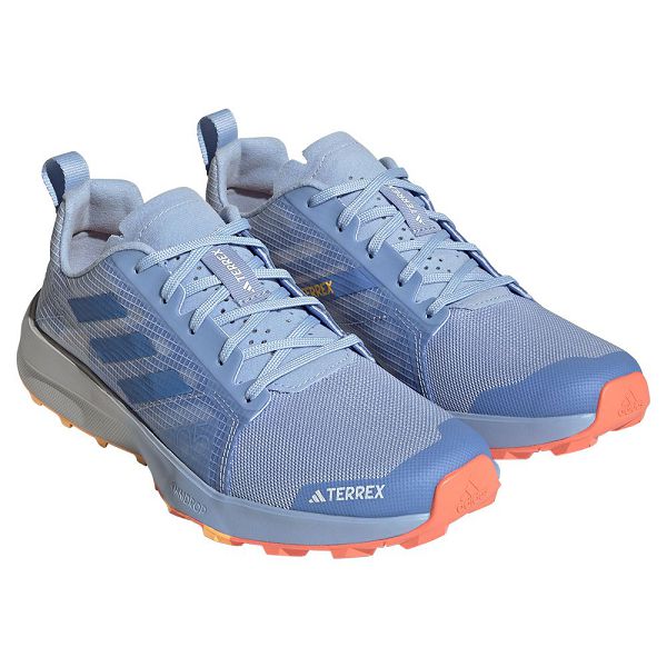 Blue Women's Adidas Terrex Speed Flow Trail Running Shoes | 5960318-EN