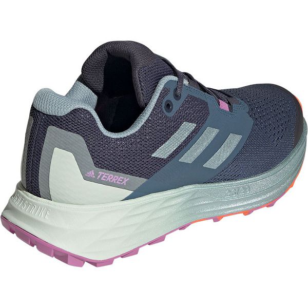 Blue Women's Adidas Terrex Two Flow Trail Running Shoes | 8216507-OW