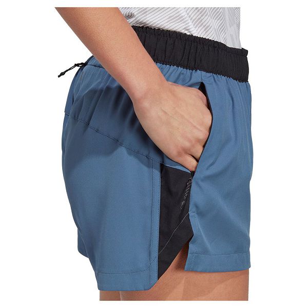 Blue Women's Adidas Trail 3´´ Shorts Pants | 0184935-VQ