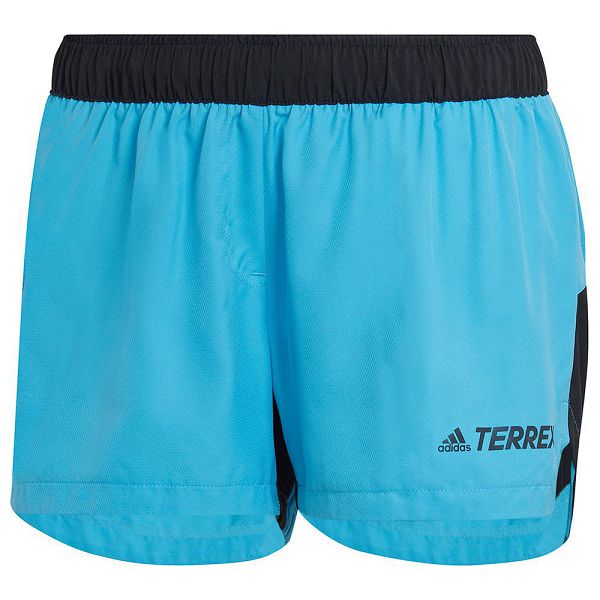 Blue Women's Adidas Trail 3´´ Shorts Pants | 3718945-UR